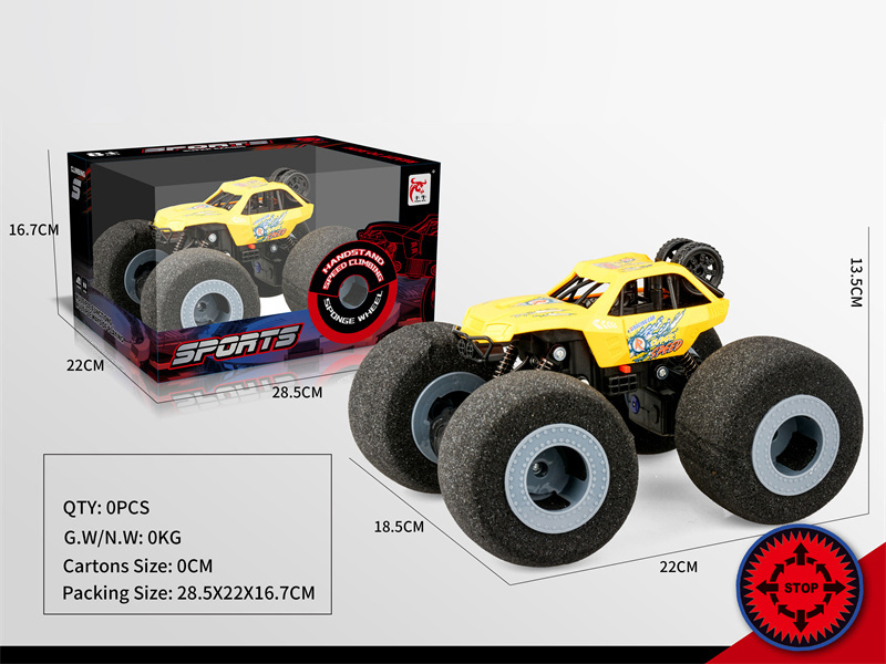 27Mhz 4-Channel Remote Control Car(Sponge Wheel)(Not Included Batteries)