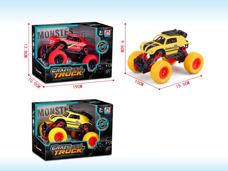 Pull Back Stunt Car