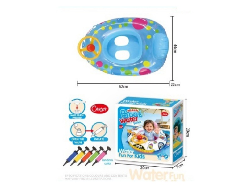 Children'S Swimming Rings + Air Pump [Car Horn Boat]