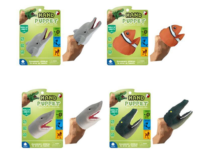 Sea Animal Soft Plastic Hand Puppet