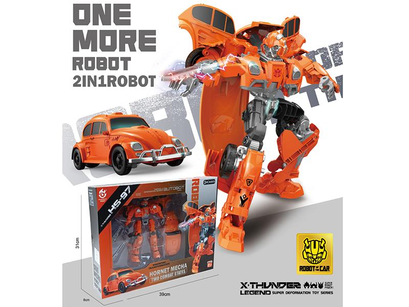 Transformable Beetle Car Robot
