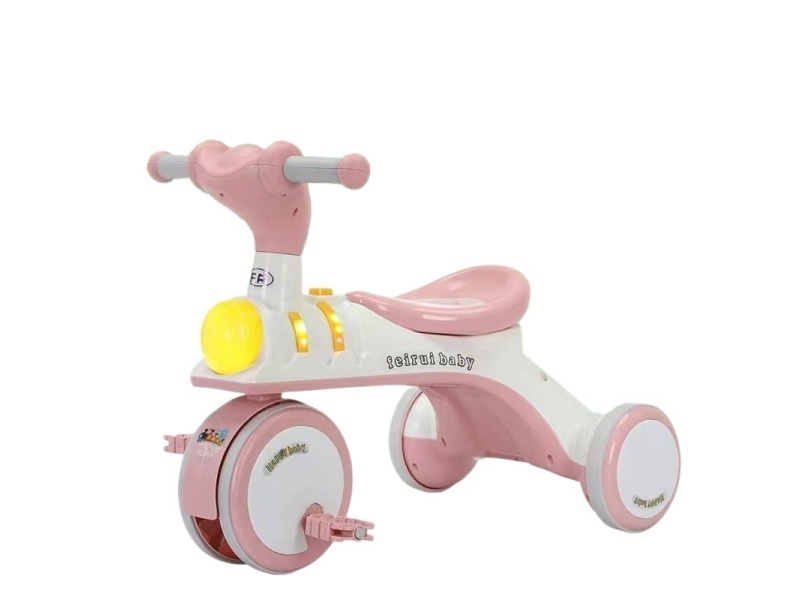 Children'S Bicycle Without Pedals (Music + Lights)