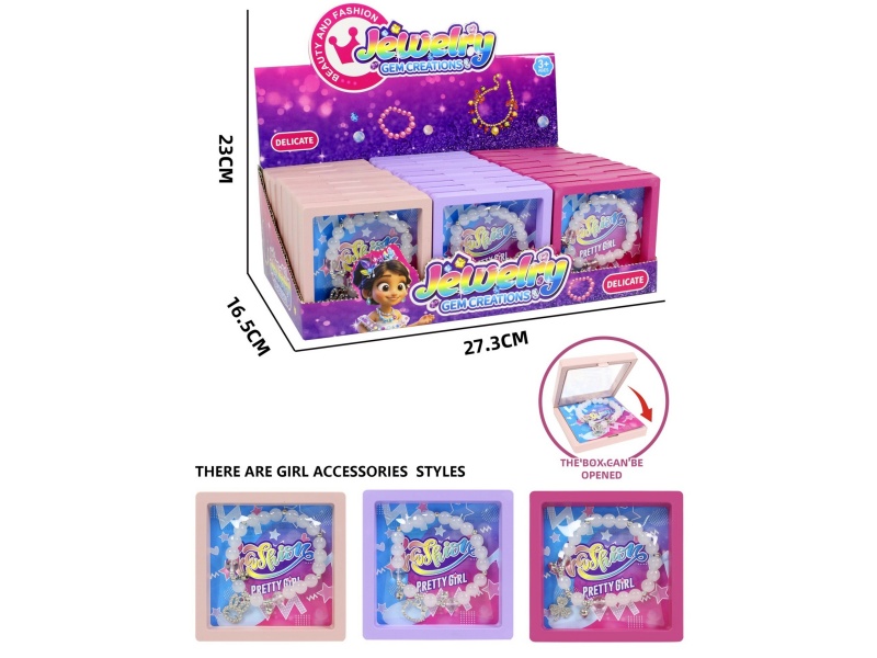Jewelry Bracelet Display Box (24 Pieces)