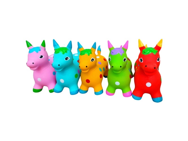 Inflatable Painted Dragon Horse With Flash Music