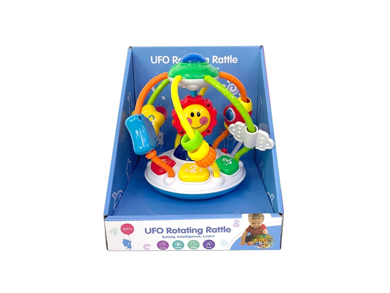 UFO Rotating Rattle Ball