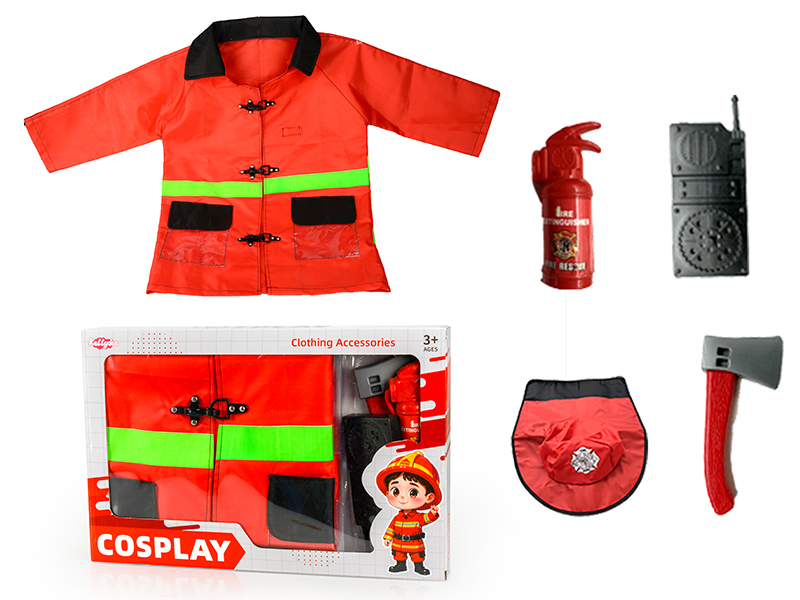 Cosplay Fire Control Clothing Set