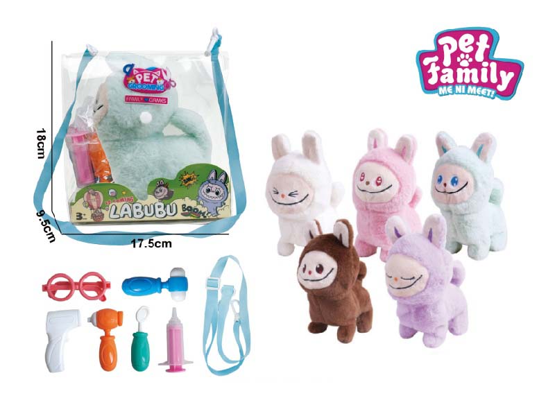 B/O Plush Walking Plush Fabric + Small Accessories 1