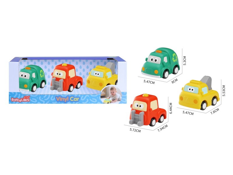 Silde Vinyl Car 3pcs