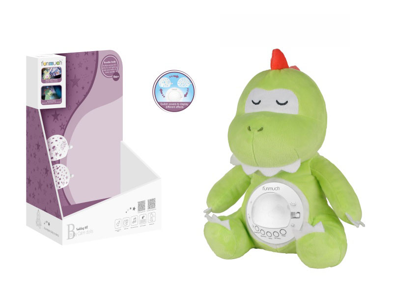 Soothing Nap Night Light & Projection Doll (Dinosaur)