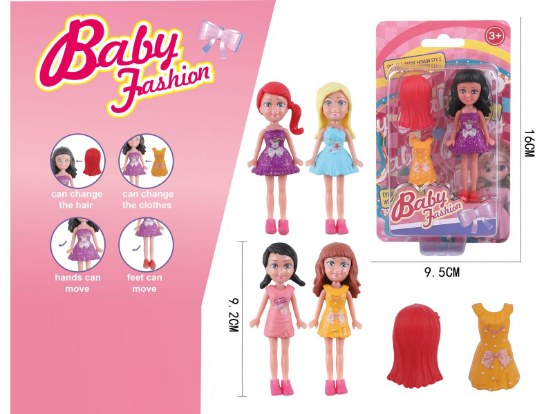 3.5-Inch Dress-Up Doll