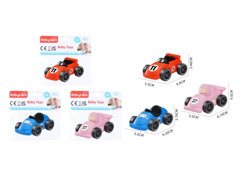 Silde Vinyl Racing Car 1pcs