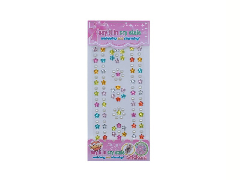 Bracelet Pearl Gems Crystal Stickers