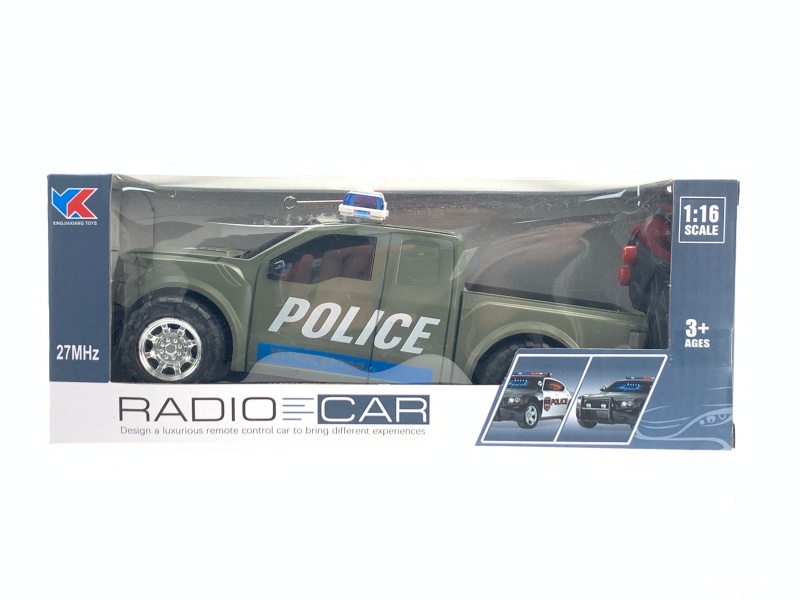 F150 Ford Raptor 1:16 2CH Remote Control Police Car Without Lights Or Music