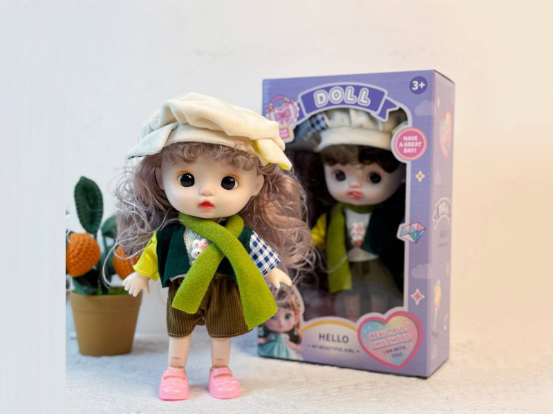 An 8-Inch Multi-Joint Cute And Style Doll
