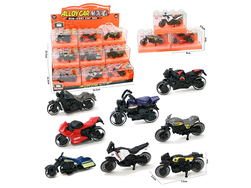 1:64 Alloy Motorcycle