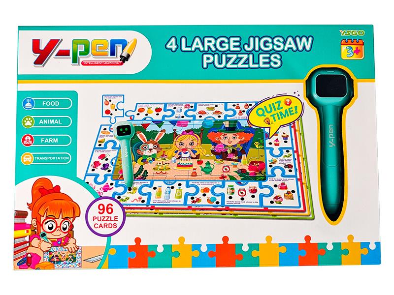English Logic Learning Pen + Puzzles