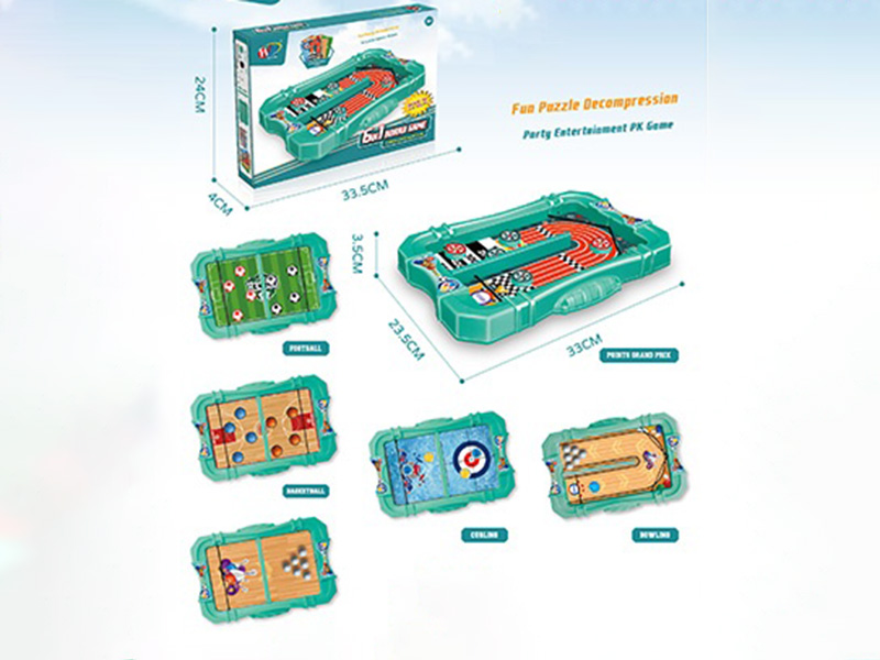 6 In 1 Game Board