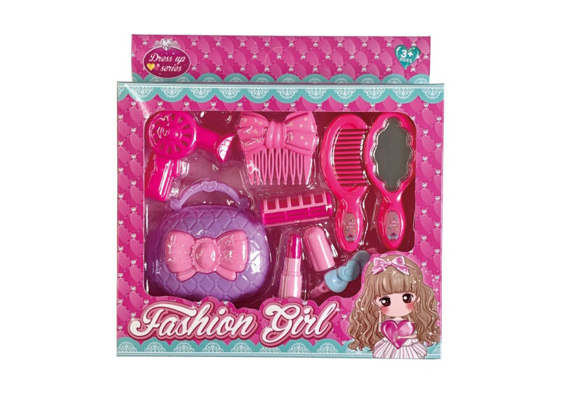 Cartoon Puzzle Girl Accessory Toy Set