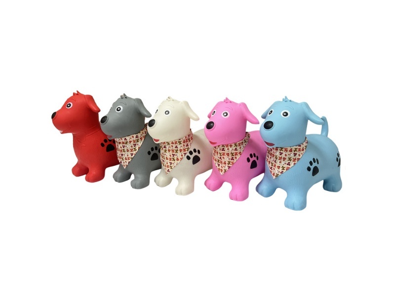 Inflatable Painted Dalmatian + Scarf