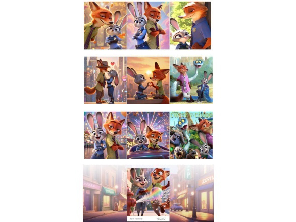 Crazy Animal City Series Diamond Sticker Painting Diy Handmade With Frame And 5D Diamond Painting 30X40 Ysd Series G Edition
