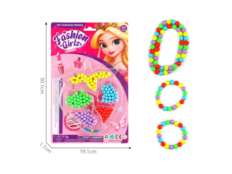 Smart Diy Beaded Bracelet In Apple Shape
