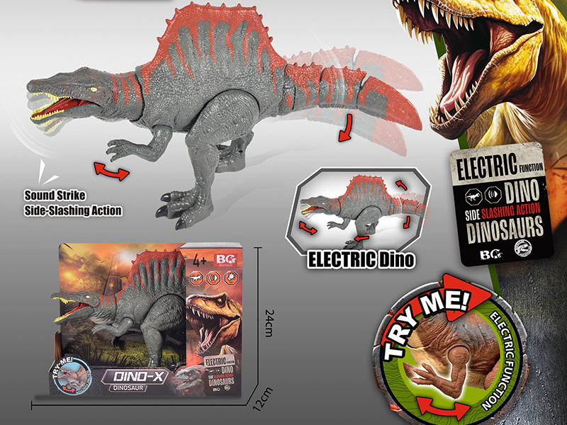 B/O Spinosaurus Toy With Action, Sound And Lights