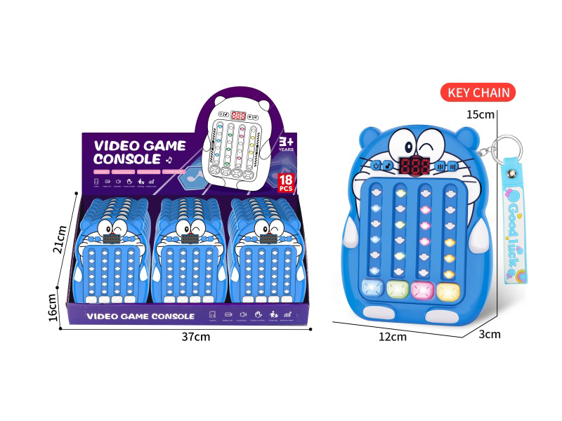 Doraemon Rhythm Master Game Console (With Keychain)