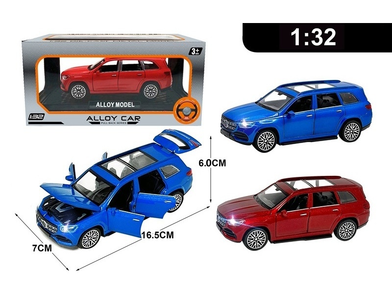 1:32 Alloy Model Stand Window Box Rebound Force/With Light And Sound, 3 Ag13 Batteries Included