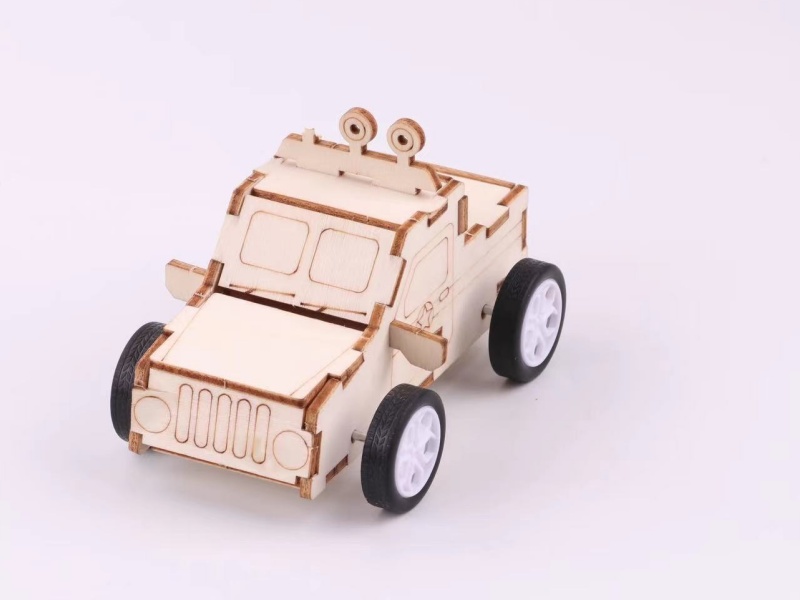 DIY Wooden Pull Back Car