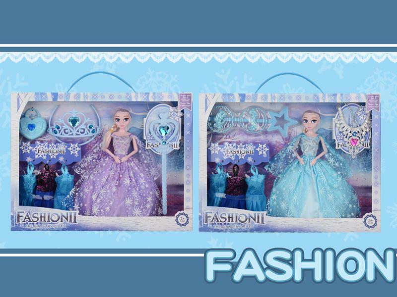 11.5" Princess Joint Doll Set