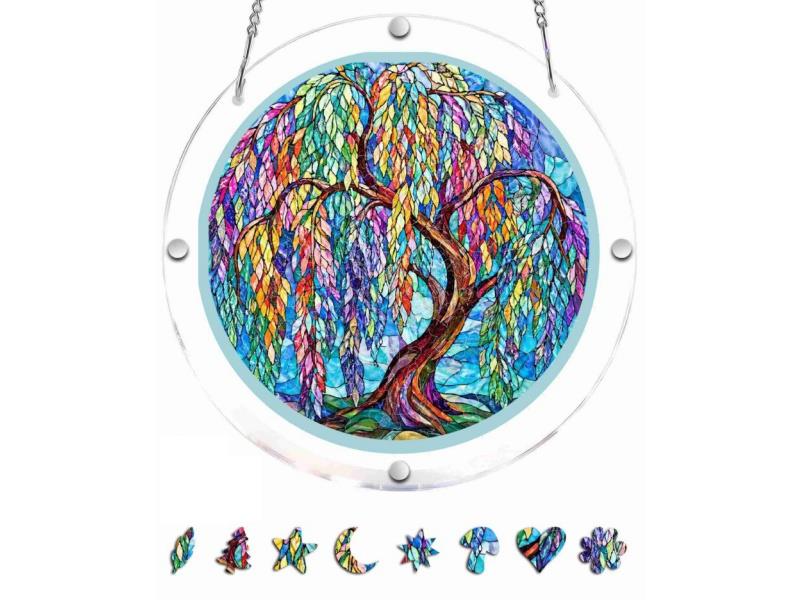 8.9-Inch Acrylic Jigsaw Puzzle