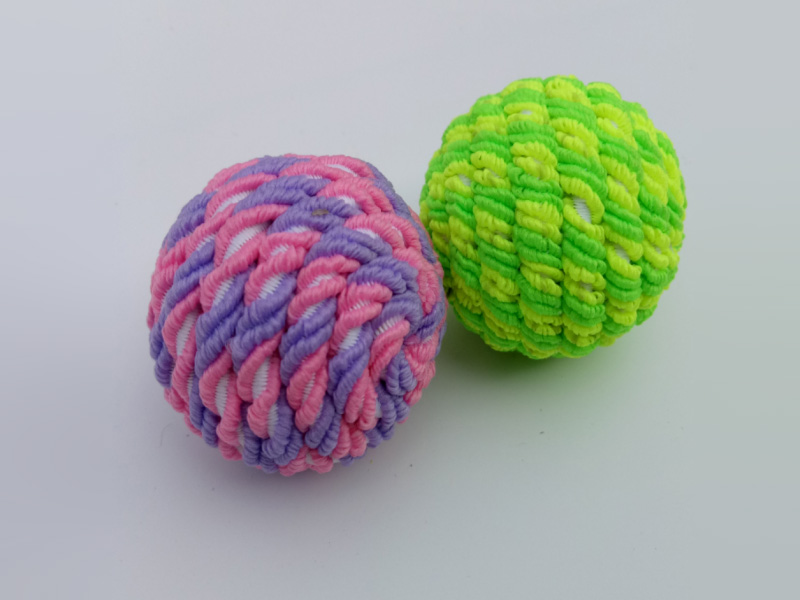 Pet Cat Toy Spiral Ball