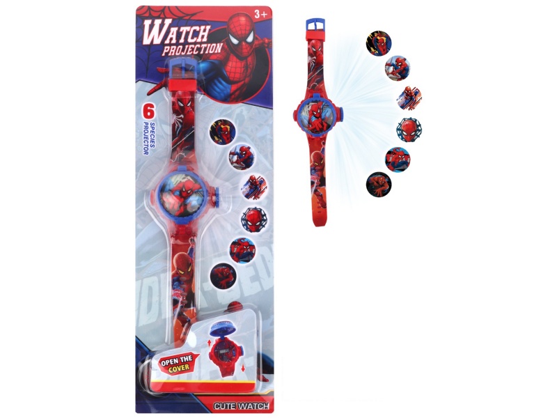 Spider Projection Rotating Electronic Watch