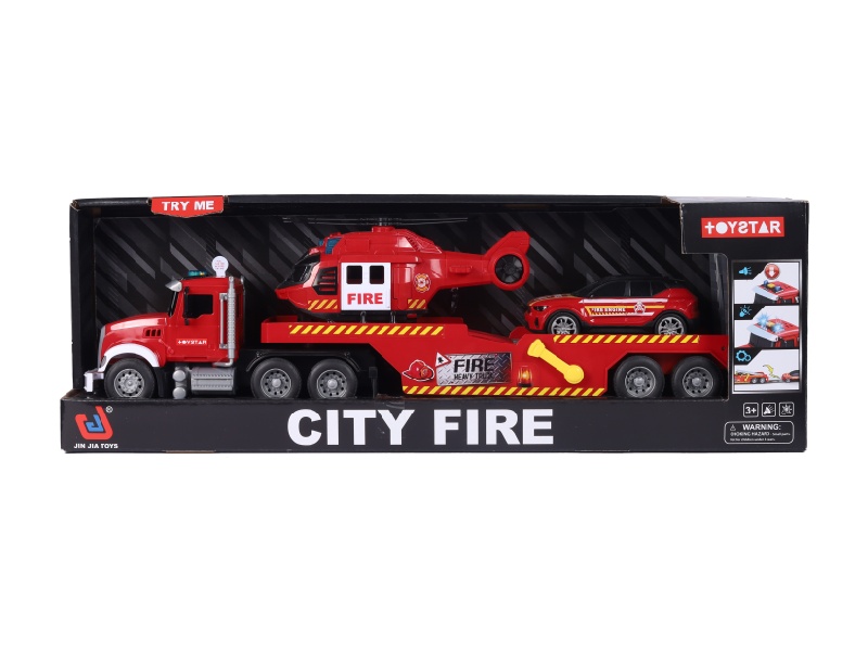 1:14 Fire Inertial Transport Vehicle (Sound, Light, Multi-Functional)