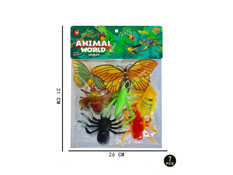 Insect Combination: 7 Pcs