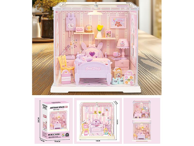 Artisan Space DIY Toy - Warm Little Bedroom