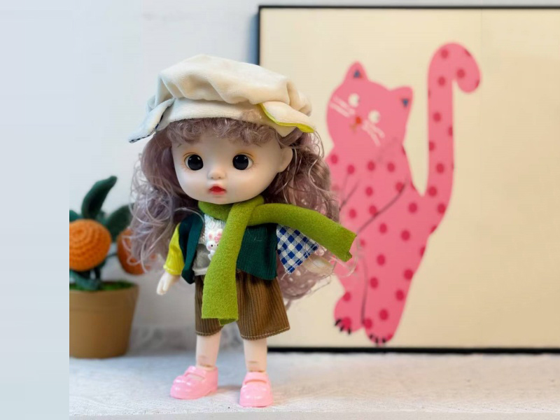 An 8-Inch Multi-Joint Cute And Style Doll