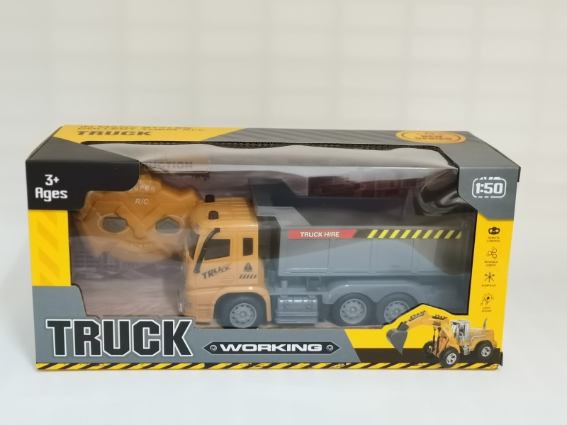Two-Way Remote-Controlled Dump Truck Engineering Vehicle