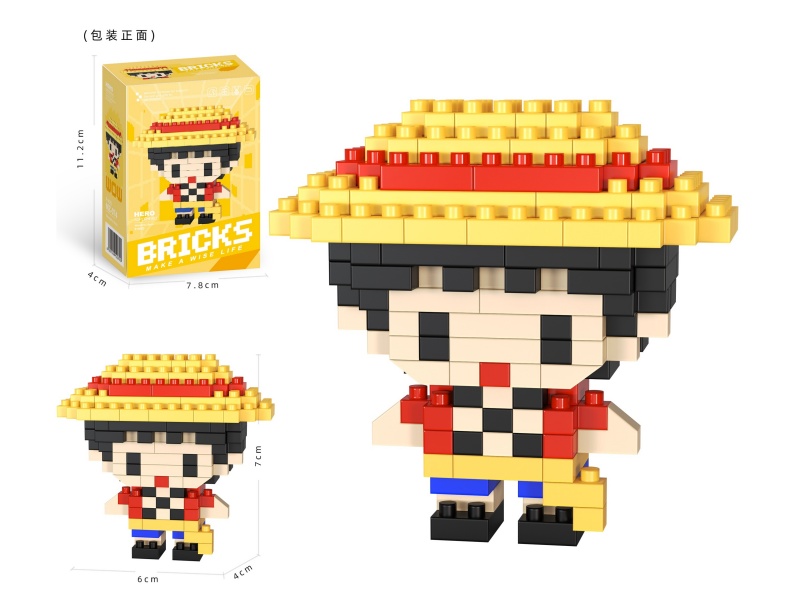 Building Blocks: 160 PCS Of Small Figurines