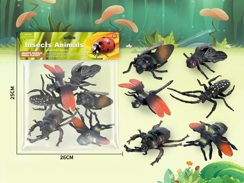 Six Insect Animals
