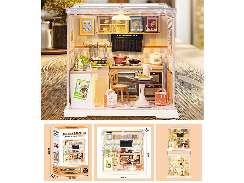 Artisan Space DIY Toy - Delicious Moments Kitchen
