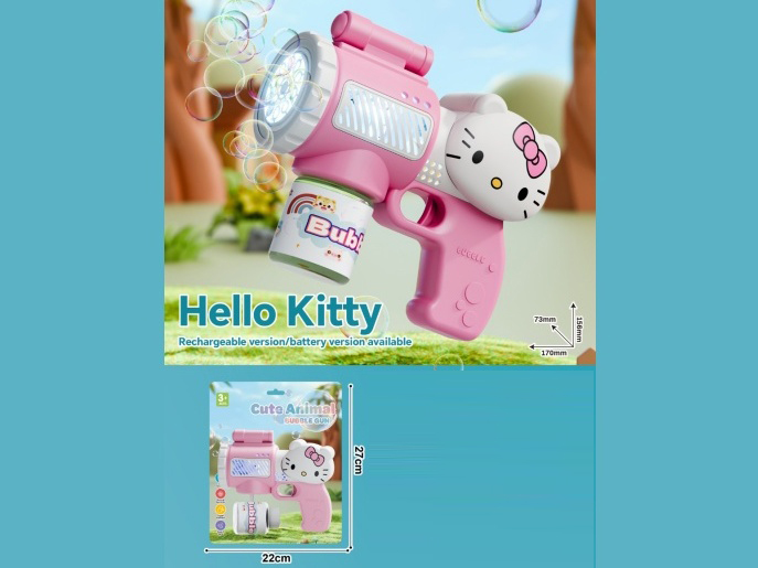 Kt Cat Bubble Gun