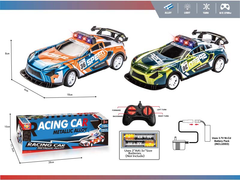 1:20 4CH Simulated Alloy Car