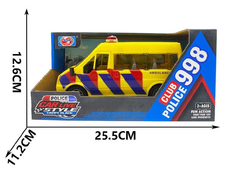 4 Open The Door Friction  Car With Light