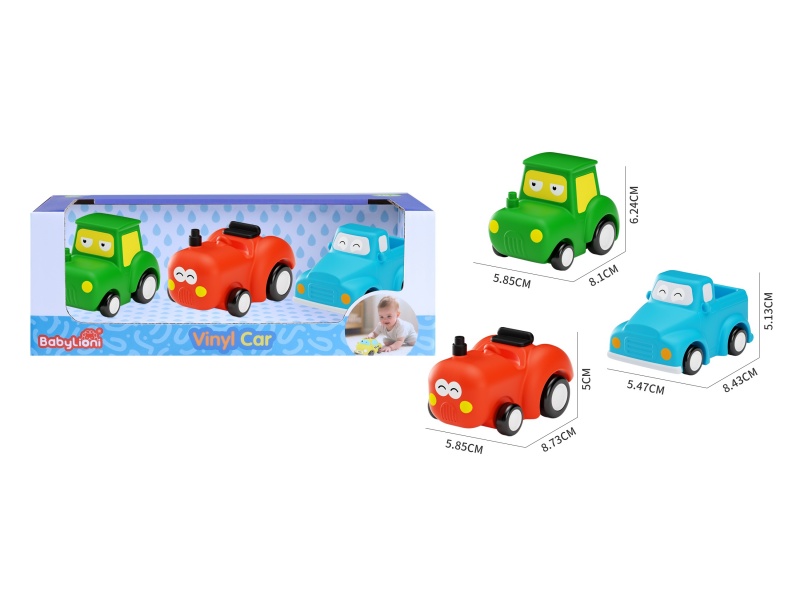 Silde Vinyl Car 3pcs