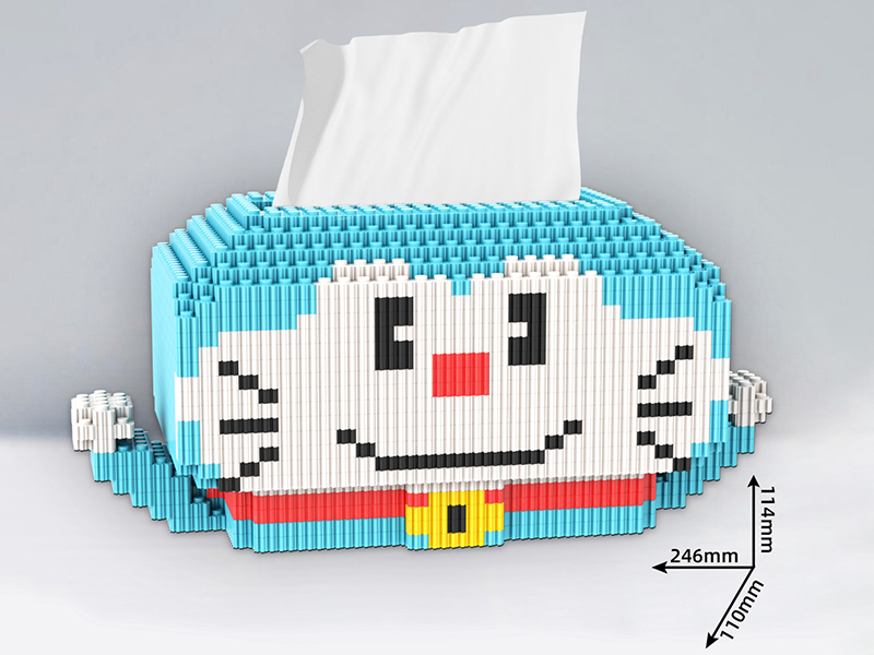 Doraemon Tissue Box Building Blocks 4000+pcs