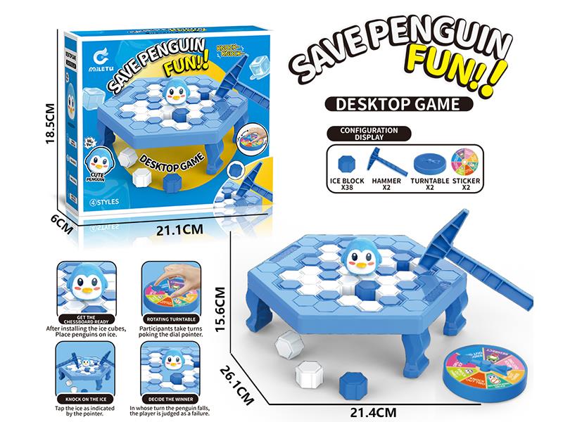 Save Penguin Board Game