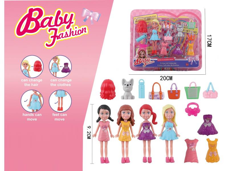 3.5-Inch Dress-Up Doll