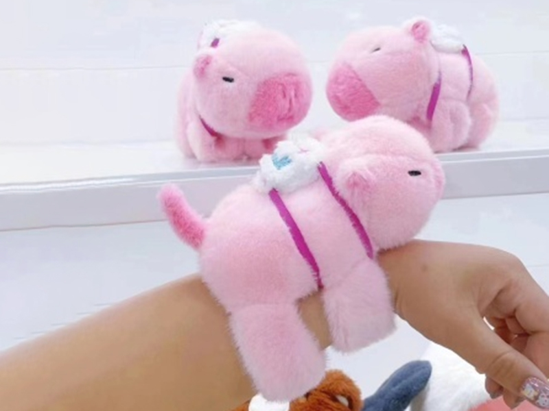 Capybara Plush Snap Bracelets
