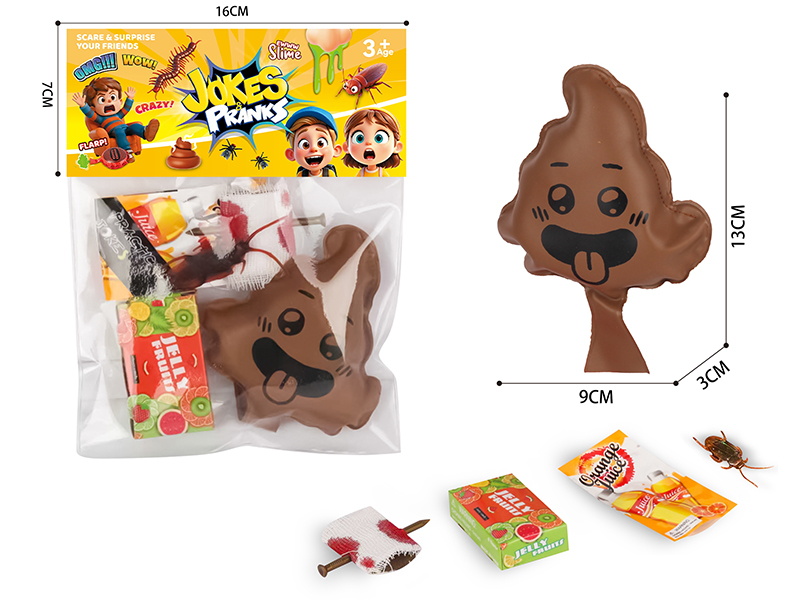 Practical Joke Toy Set 5PCS